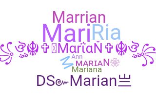 Nickname - Marian