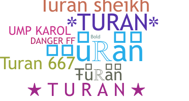 Nickname - Turan