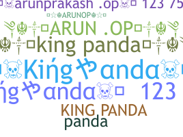 Nickname - KingPanda