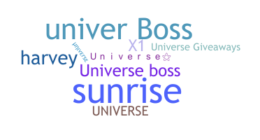 Nickname - universe