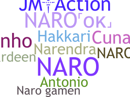Nickname - Naro