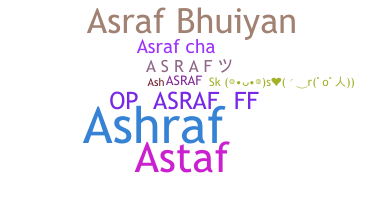 Nickname - Asraf