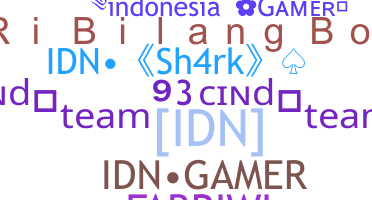 Nickname - idn