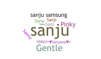 Nickname - Sanjana