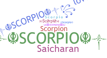 Nickname - Scorpio