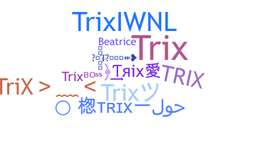 Nickname - tRiX