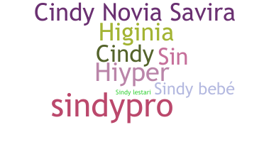 Nickname - Sindy