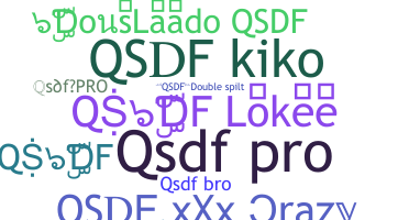 Nickname - QSDF