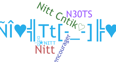 Nickname - nitt