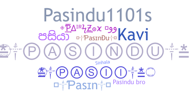 Nickname - Pasindu