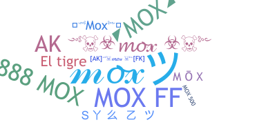 Nickname - mox