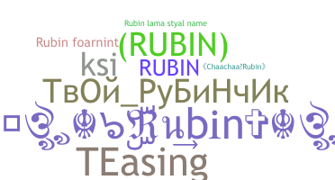Nickname - Rubin
