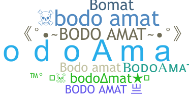 Nickname - BodoAmat