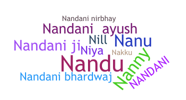 Nickname - Nandani