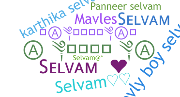Nickname - Selvam