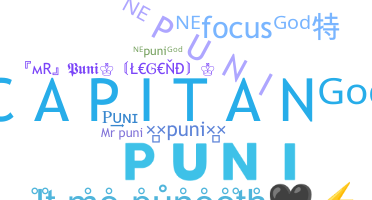 Nickname - Puni