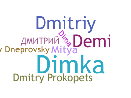 Nickname - Dmitry