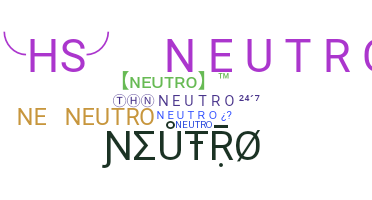 Nickname - neutro