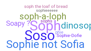 Nickname - Sophie