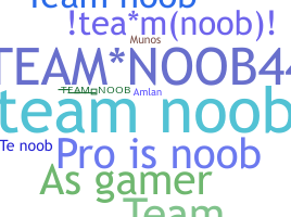 Nickname - TeamNoob