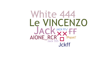 Nickname - Jackff