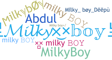 Nickname - milkyboy