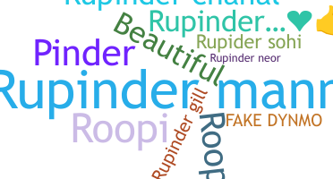 Nickname - Rupinder