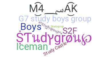 Nickname - Studygroup