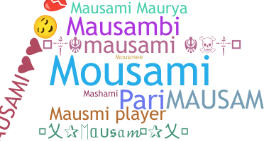 Nickname - Mausami