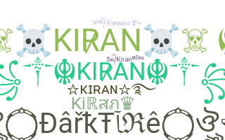 Nickname - Kiran