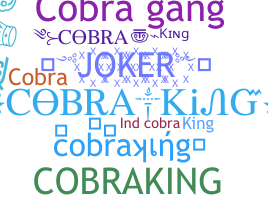 Nickname - cobraking