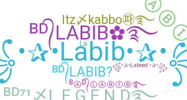 Nickname - Labib