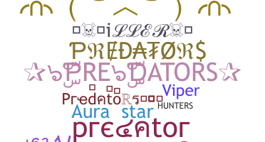 Nickname - predators