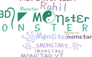 Nickname - Monstar
