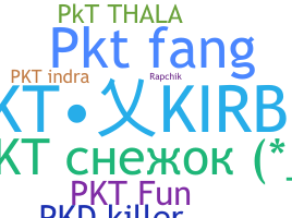 Nickname - PKT