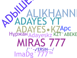 Nickname - ADAYES