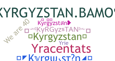 Nickname - kyrgyzstan