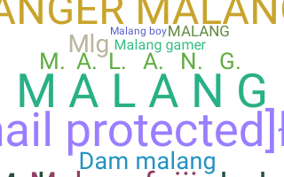 Nickname - Malang