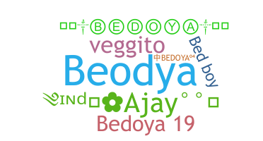 Nickname - Bedoya