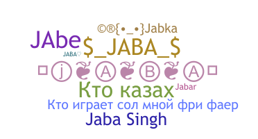 Nickname - Jaba