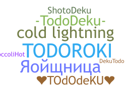 Nickname - Tododeku