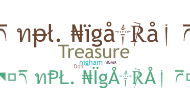 Nickname - Nigam