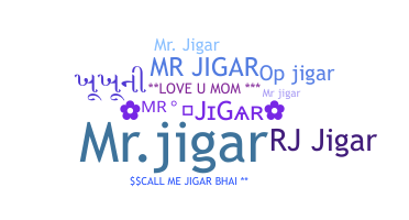 Nickname - Mrjigar