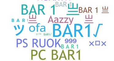 Nickname - Bar1