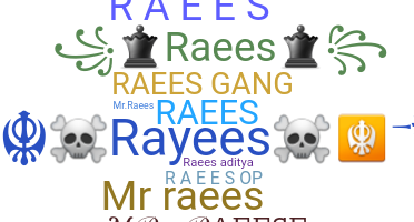 Nickname - Raees
