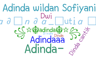 Nickname - Adinda