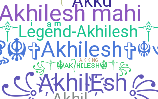 Nickname - Akhilesh