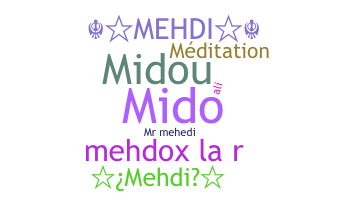 Nickname - Mehdi