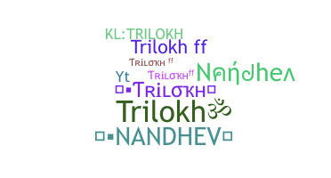 Nickname - Trilokh