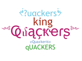Nickname - Quackers